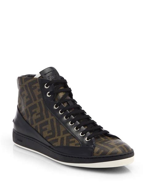 fendi zucca print shoes|Fendi zucca havana.